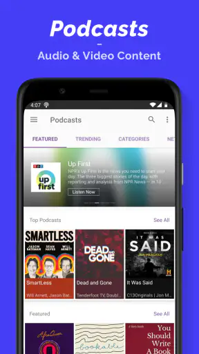 Podcast Player screenshot 1