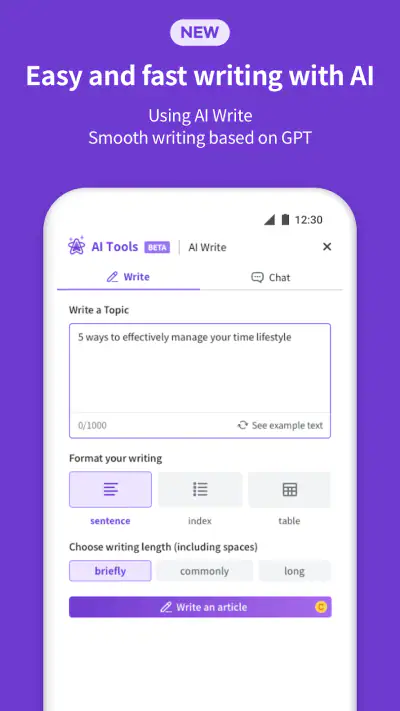 Polaris Office: Edit&View, PDF screenshot 1