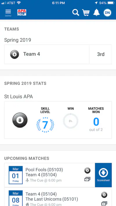 Pool League screenshot 1