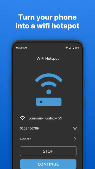 Portable WiFi - Mobile Hotspot screenshot 1