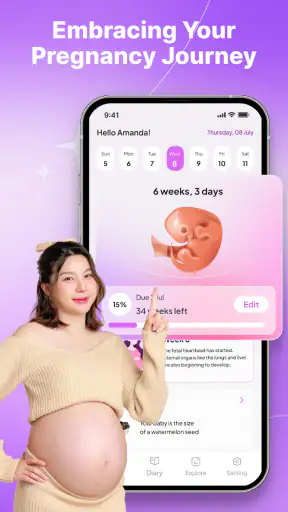 Pregnancy Track - Bump Journey screenshot 1