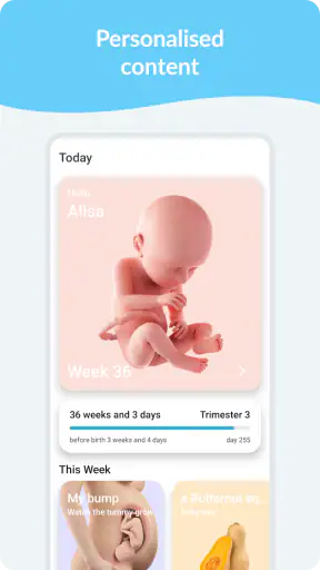 Pregnancy Tracker & Day by Day screenshot 1
