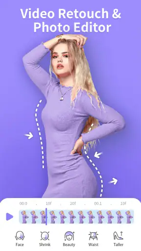 PrettyUp - Video Body Editor screenshot 1