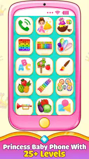 Princess Baby Phone Game screenshot 1