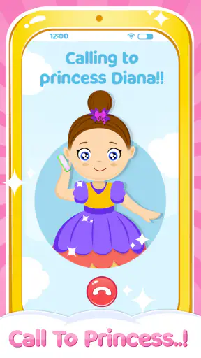 princess phone game screenshot 1