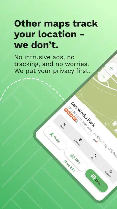 Private Maps by MapQuest screenshot 1