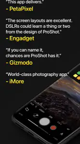 ProShot screenshot
