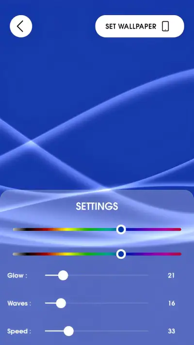 PSWaves Live Wallpapers screenshot 1