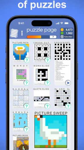 Puzzle Page - Daily Puzzles! screenshot 1