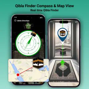 Qibla Compass: Al Quran screenshot 1