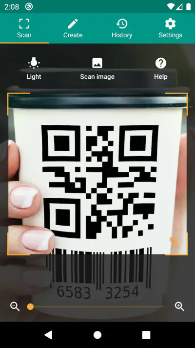 QR & Barcode Reader screenshot 1