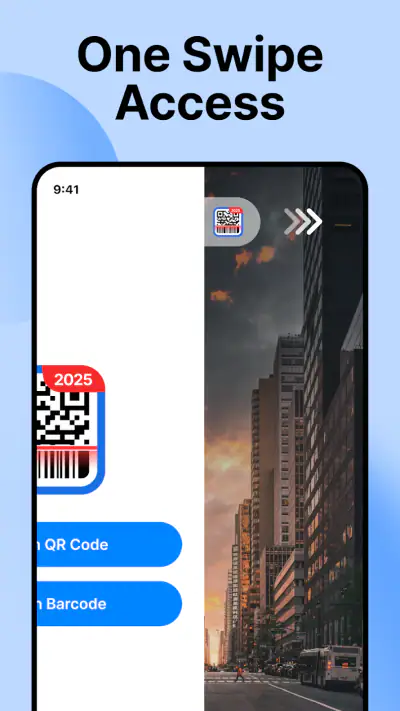 QR & Barcode Scanner, Launcher screenshot 1