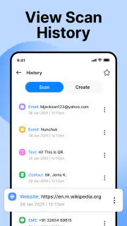 QR & Barcode Scanner, Launcher screenshot 8