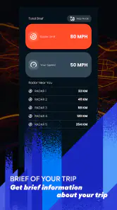 Radar, Speedometer, GPS, HUD screenshot