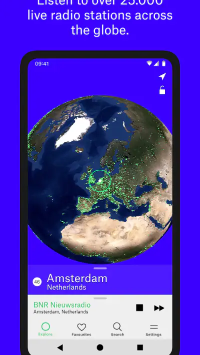 Radio Garden screenshot 1