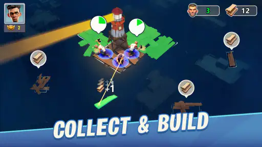 Raft War Survival screenshot 2