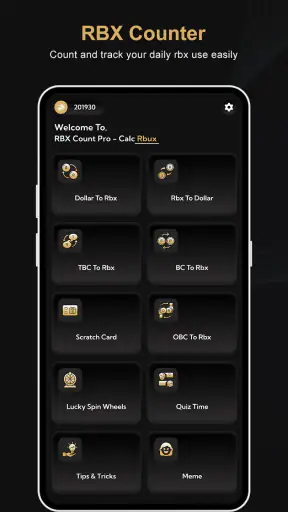 RBX Count Pro - Calc Rbux screenshot 1