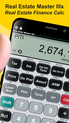 Real Estate Master IIIx Calc screenshot 1