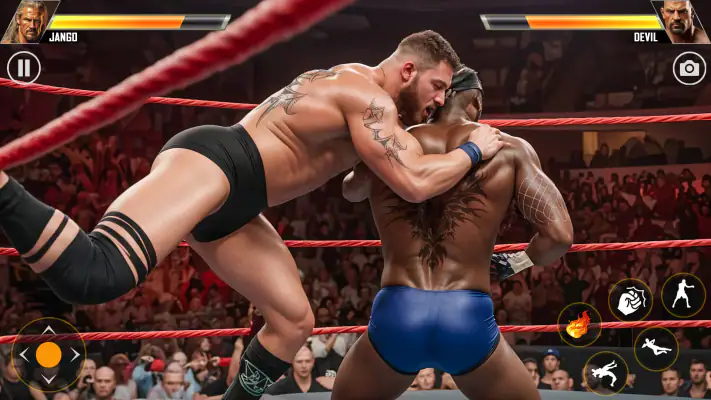 Real Wrestling Rumble Fight screenshot 1
