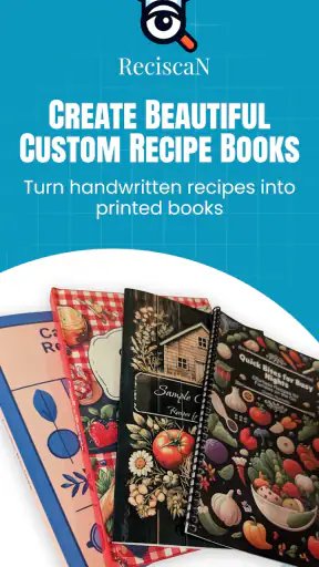 ReciScan - Cookbook Maker screenshot 1