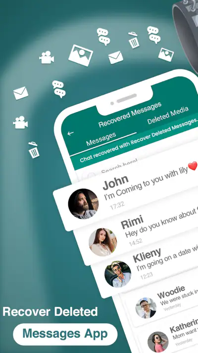Recover Deleted Messages App screenshot 1