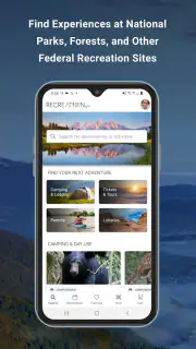 Recreation.gov screenshot 1