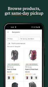 REI Co-op – Shop Outdoor Gear screenshot