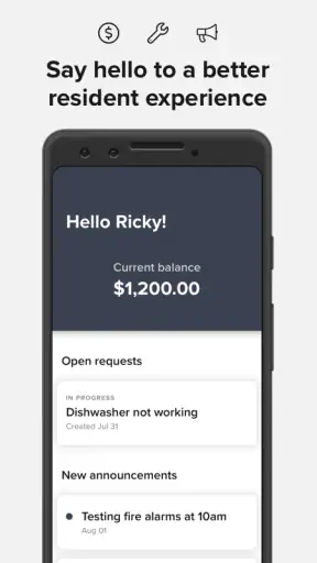 Resident Center screenshot 1