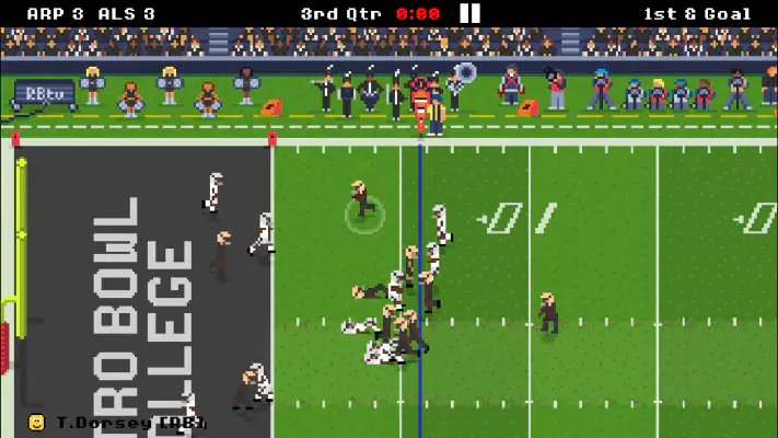 Retro Bowl College screenshot 1