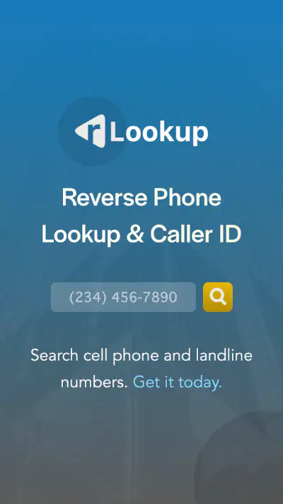 Reverse Phone Lookup — rLookup screenshot 1
