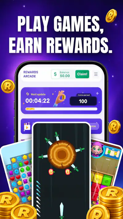 Rewards Arcade: Earn Cash screenshot 1
