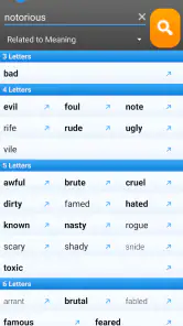 RhymeZone Rhyming Dictionary screenshot