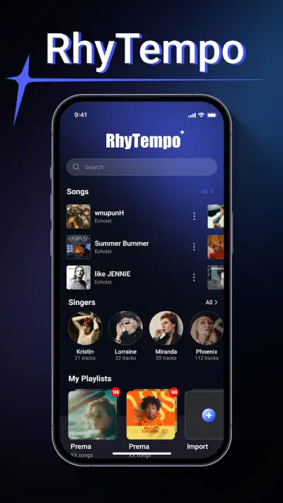 RhyTempo - Offline Music screenshot 1