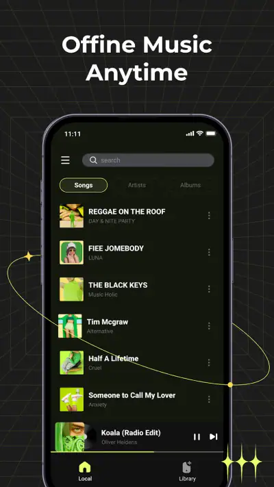 Rhythm Music - Offline Player screenshot 1