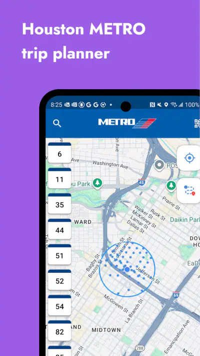 RideMETRO screenshot 1