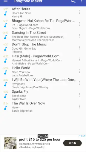Ringtone Maker:create ringtone screenshot 1