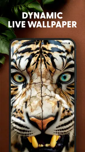 Roaring Tiger Live Wallpaper screenshot 1