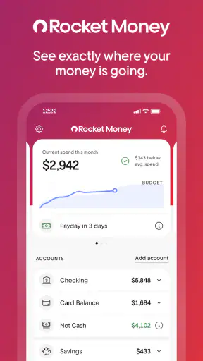 Rocket Money - Bills & Budgets screenshot 1