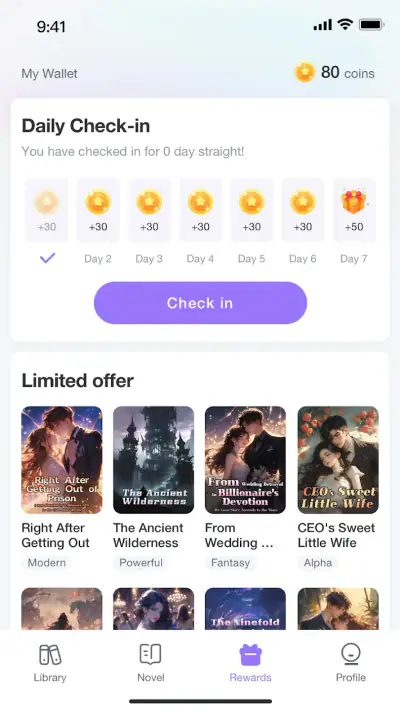 Rocnovel screenshot 1