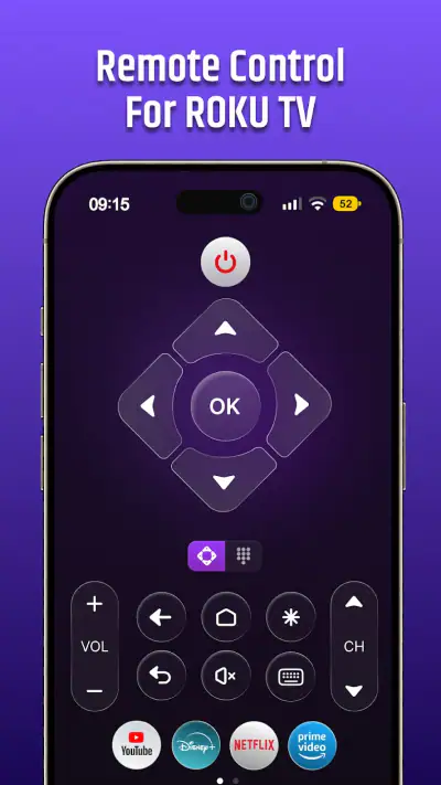Roku Remote Control & TV Cast screenshot 1