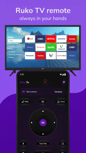 Roku Tv Remote Control screenshot 1