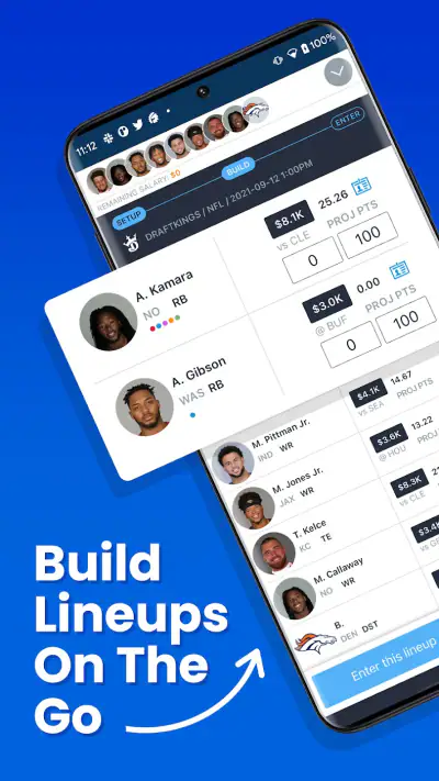 RotoGrinders Daily Fantasy screenshot 1
