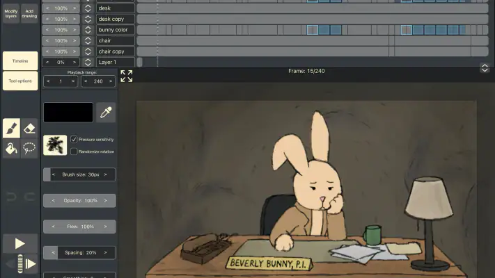 RoughAnimator - animation app screenshot 1