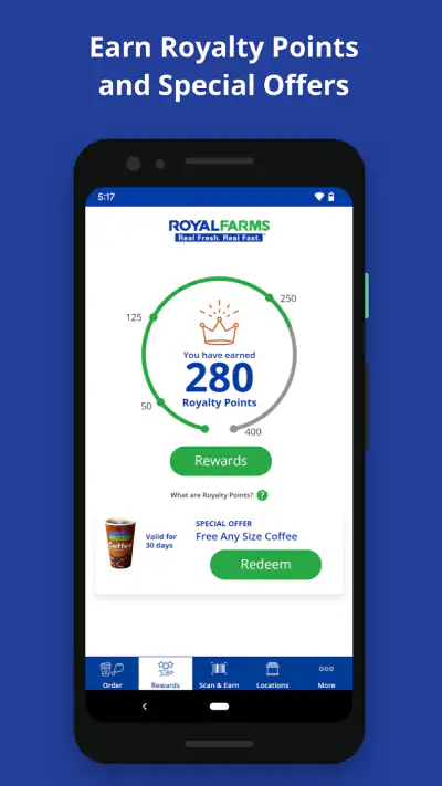 Royal Farms Rewards screenshot 1