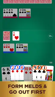 Rummy 500 screenshot 2