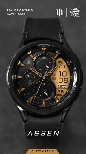S4U Assen - Hybrid watch face screenshot 1