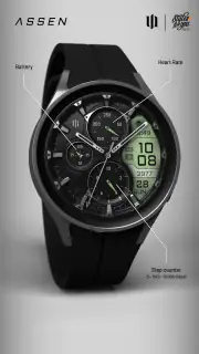 S4U Assen - Hybrid watch face screenshot 3