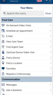Sanford Health screenshot 3