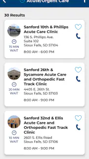 Sanford Health screenshot 5