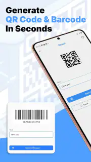 Scan, Create: QR Code, Barcode screenshot 3
